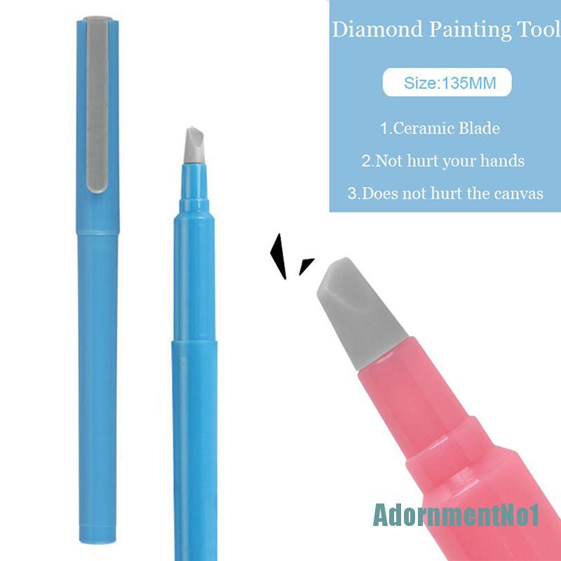 (AdornmentNo1) 1pc Alat Pemotong Kertas / Lukisan Diamond Bahan Keramik