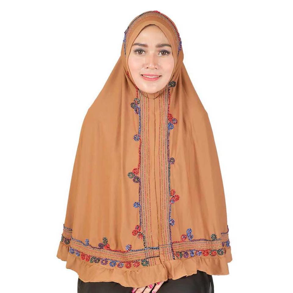 Jilbab Casual Wanita Muslimah Java Seven MOCCA AS JERSEY BALOON JS 1038