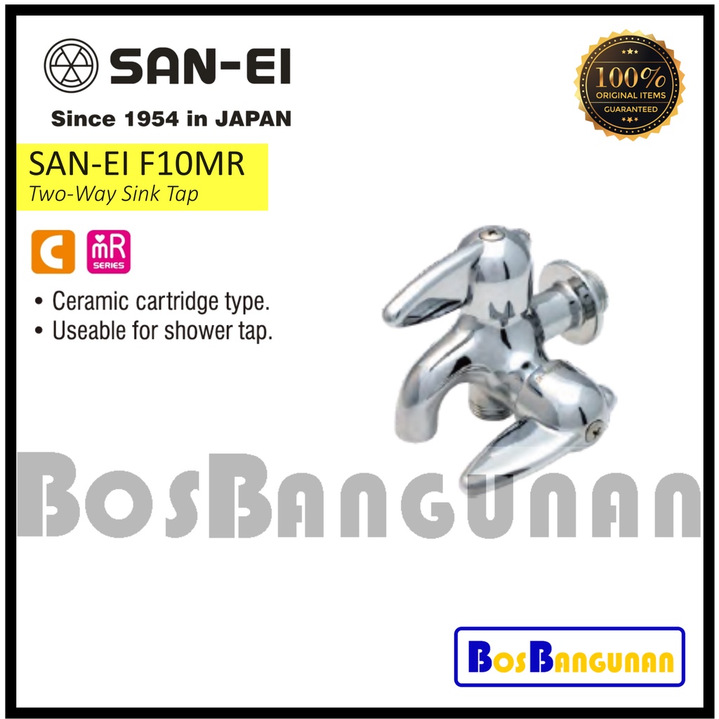 Kran Cabang San-Ei F10MR / Keran Tembok San-Ei / Kran Shower