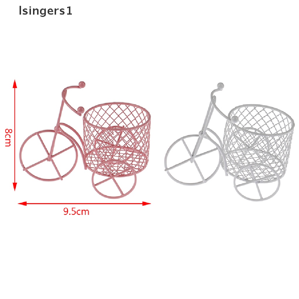 (lsingers1) Tempat Perhiasan Bentuk Sepeda Roda Tiga Bahan Besi Untuk Dekorasi Pernikahan