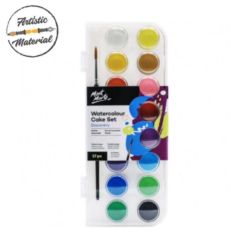 

Mont Marte Watercolor Cake Set