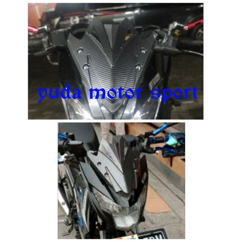 VISOR CARBON SATRIA FU INJEKSI 2016 2017 2018