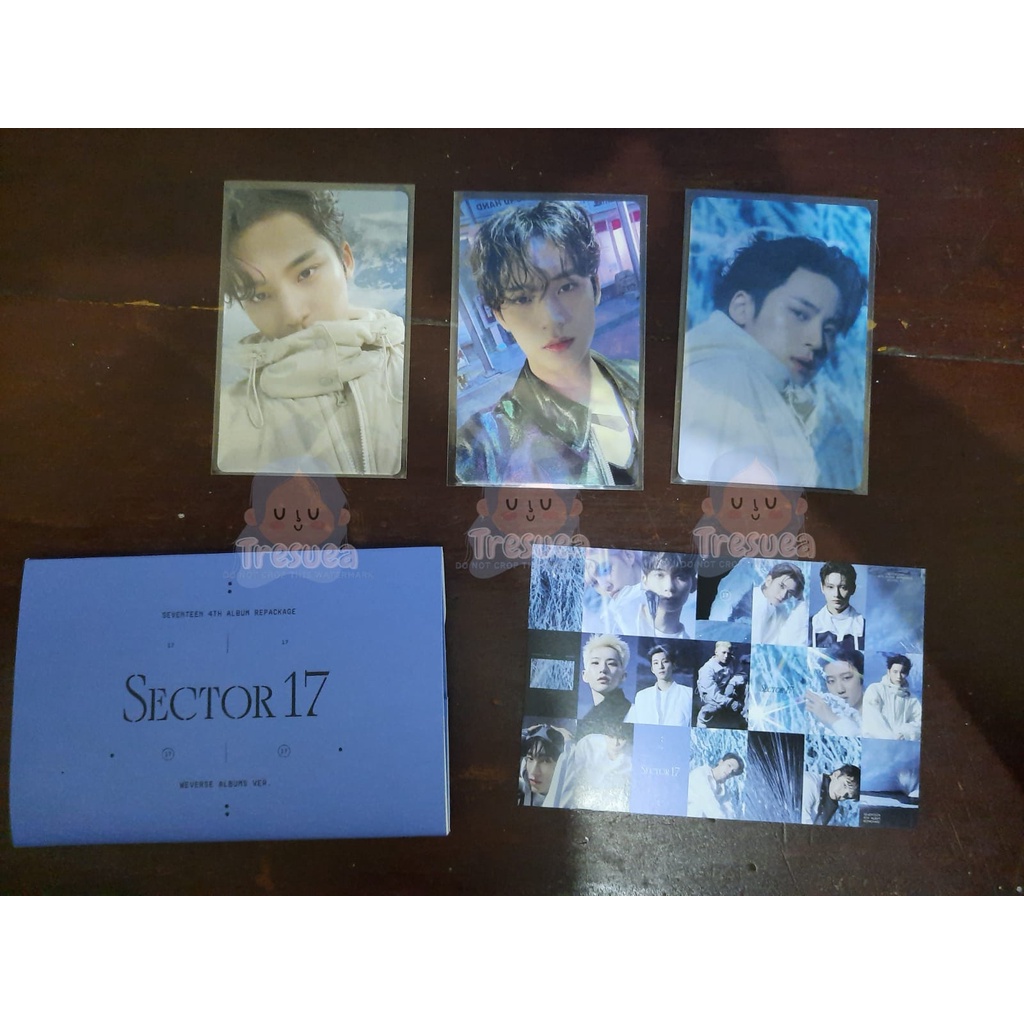 Album Seventeen Sector 17 Weverse Version Mingyu PC POB Bene Mingyu DK