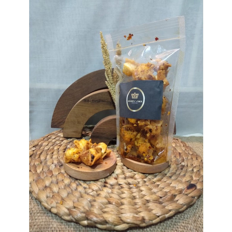 

Cemilan Siomay Mini pedas/gurih dengan Wangi Daun jeruk