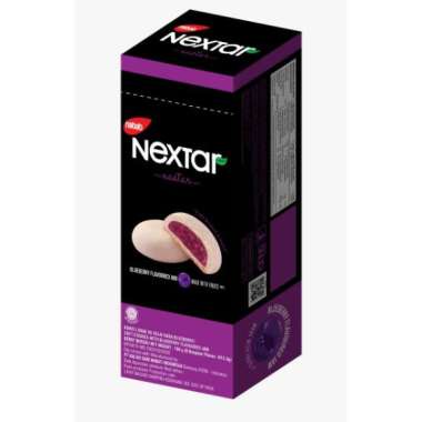 NEXTAR Nastar Cookies Blueberry 106 Gr (Isi 8 Pcs @ 14 Gr)