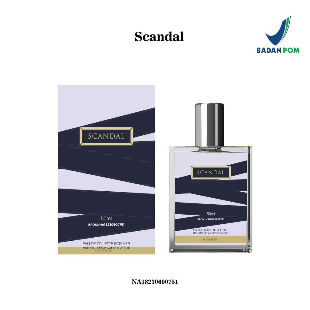 Kanzo - [BPOM] Parfum Scandalous 50ml / Parfum Scandalous 50ml Best Seller / Parfum Scandalous 50ml Wangi Tahan Lama