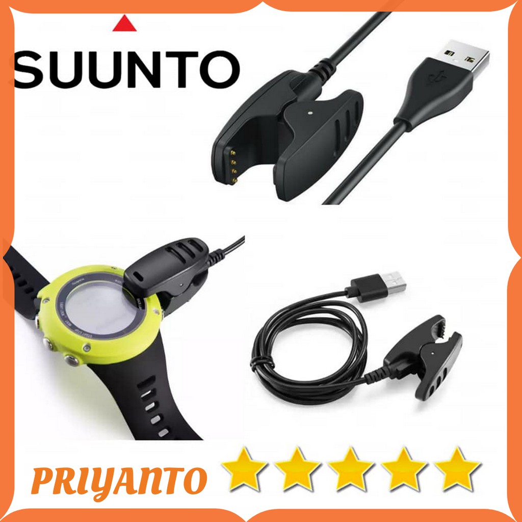 Charger Cas Kabel USB Jam Tangan Suunto Ambit 1 2 3  Original Oem