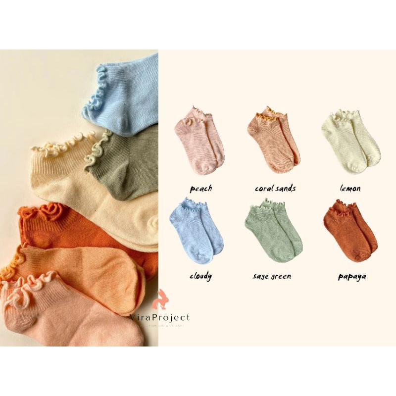 BOHOPANNA CURLY SOCK KAOS KAKI ANAK