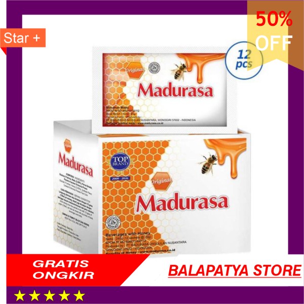 

40 OFF KHUSUS HARI INI !!! Madurasa Rasa Original Box isi 12 sachet