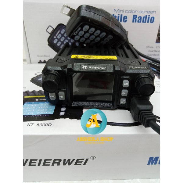 Radio rig weirwei 4 band original garansi 1 th