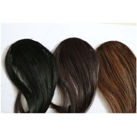 PC-01 Poni clip tipis + side bang hair clip rambut palsu extension