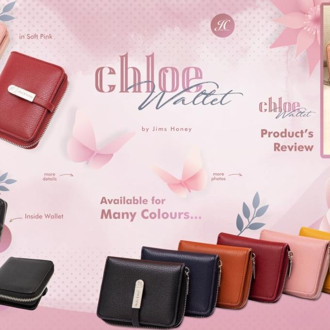 Jims Honey Chloe Wallet Dompet Wanita Dompet Kartu