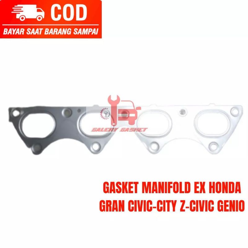 PAKING GASKET MANIFOL EX HONDA CIVIC LX NOVA CITY Z CIVIC GENIO PAKING MANIFOL API GRAN CIVIC CIVIC 
