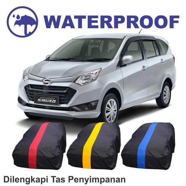 Sarung mobil / cover mobil daihatsu sigra