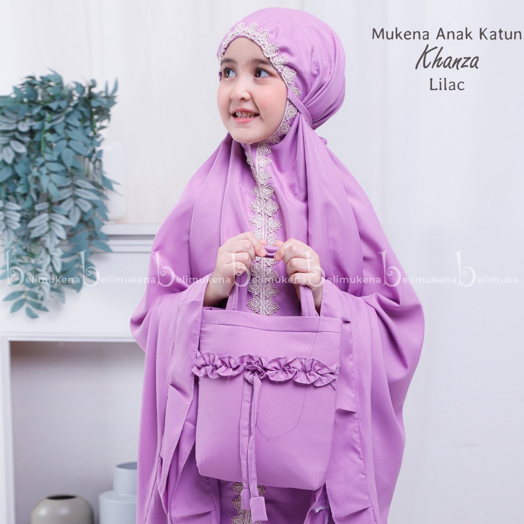 Mukena Katun Anak Motif Khanza