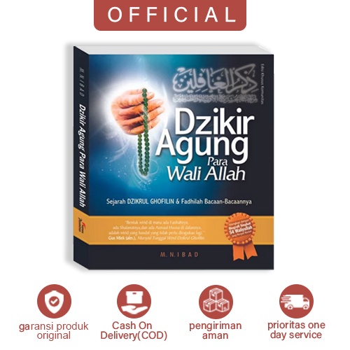 Buku Dzikir Agung Para Wali Allah: Sejarah Dzikrul Ghofilin dan Fadhilah Bacaannya Pustaka Pesantren