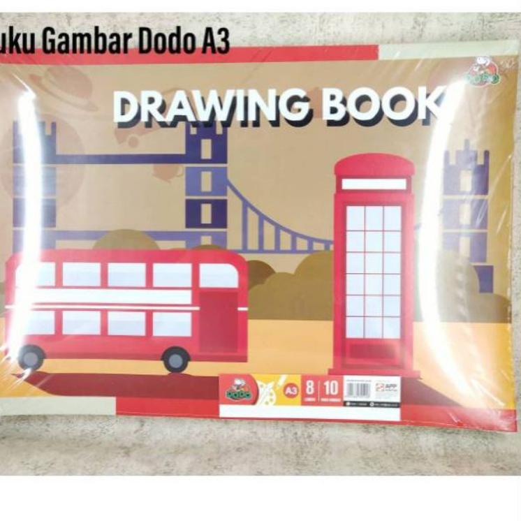

Super Laris Manis Buku Gambar A3 Dodo ( 10 buku )