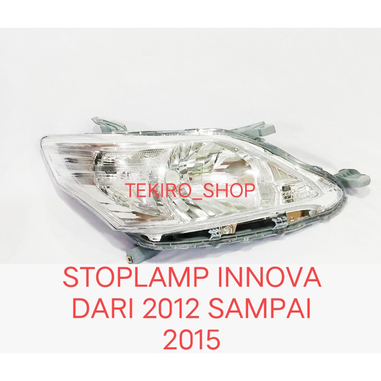 HEADLAMP INNOVA GRAND 2012 2013 2014 2015 HEAD LAMP INOVA LAMPU UTAMA BESAR