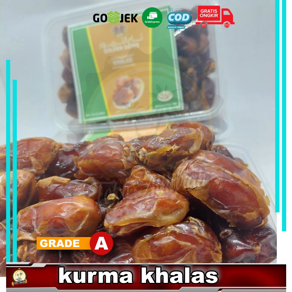 [NEW] KURMA KHALAS SUPER 500GR [KEMASAN BOX MIKA]