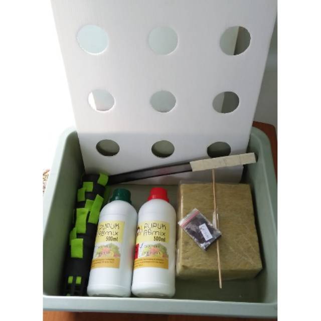 Starter kit hidroponik untuk pemula