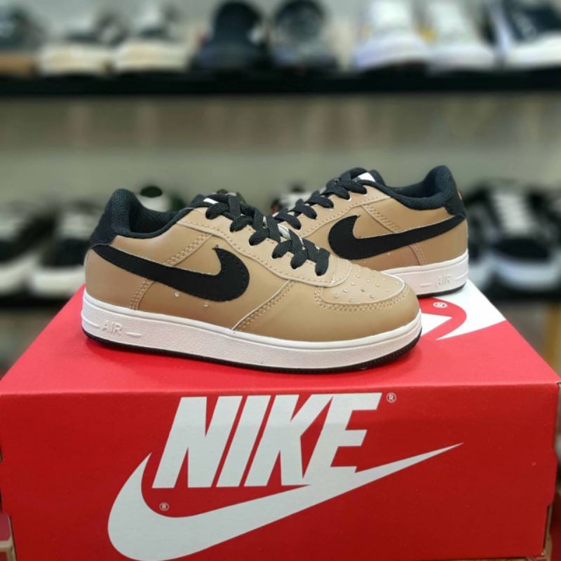 SEPATU NIKE AIR FORCE ANAK SEPATU ANAK LAKI LAKI PREMIUM HIGH QUALITY SEPATU ANAK PUTIH KADO