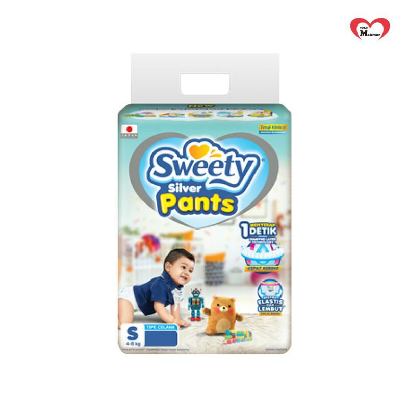 Sweety Silver Pants S - 32 / Popok Sweety Silver Pants S 32