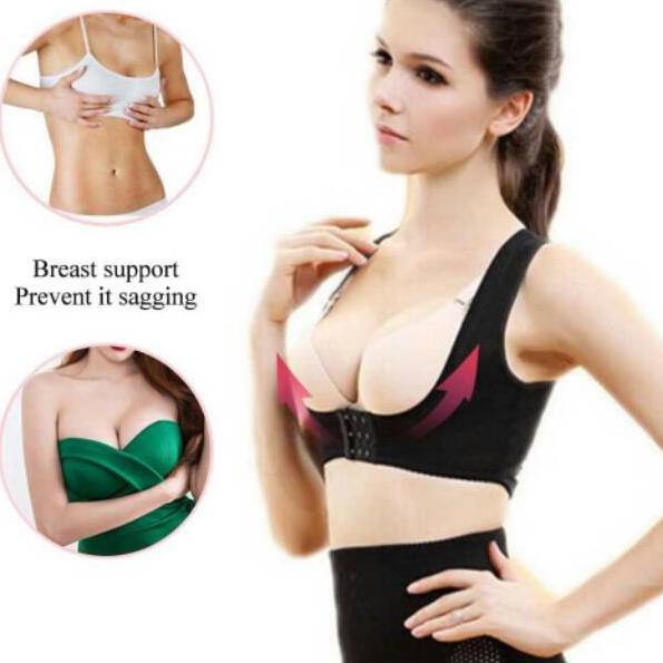 Ready PC78E Korset Corset Penyangga Dada Penahan Payudara Wanita/Tali Bra Koreksi Postur Terapi Pung