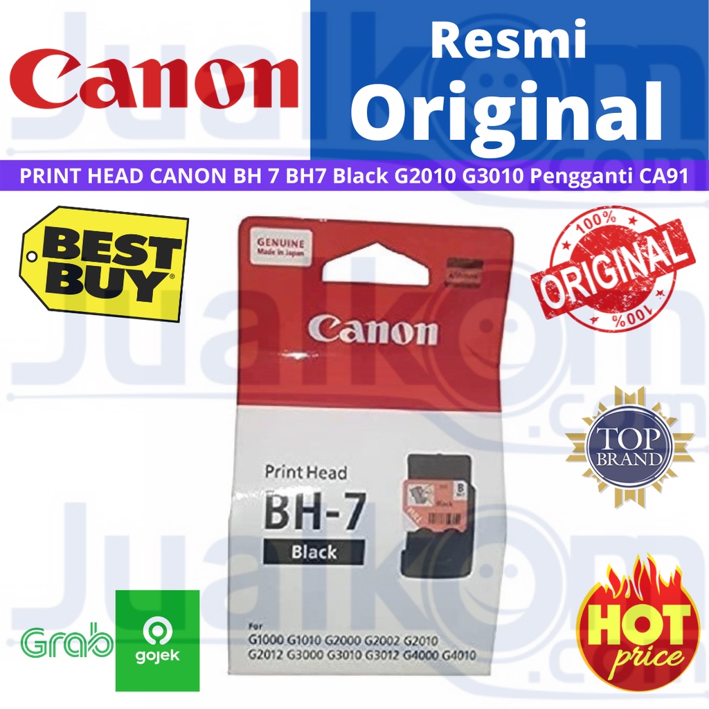 CATRIDGE CANON BH 7 BH7 Black Pengganti CA91