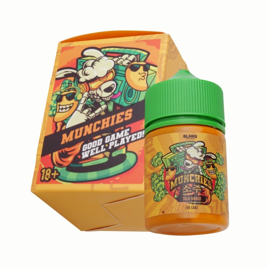 Munchies V4 Mango 60ML by Arief Muhammad x JVS Labz Berpita Cukai