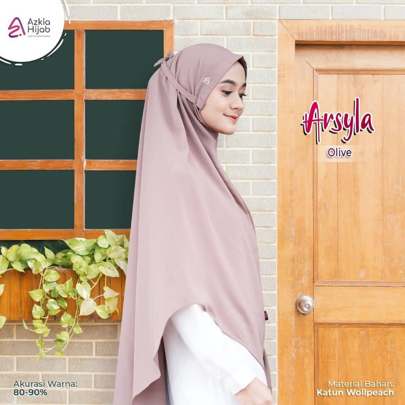 KHIMAR ARSYILA Free Cadar ORI AZKIA HIJAB