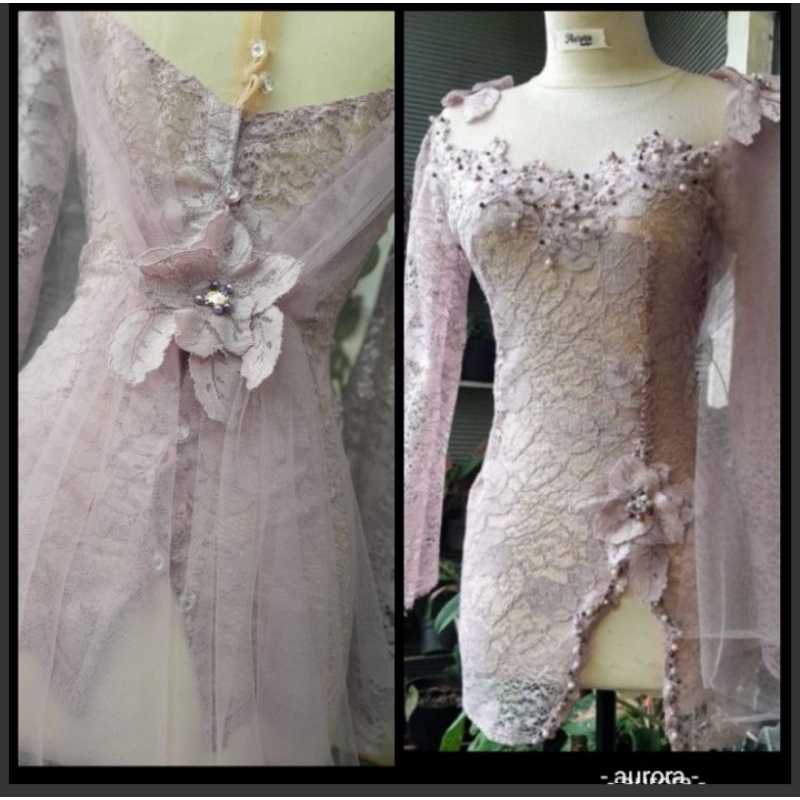 kebaya sayap belakang