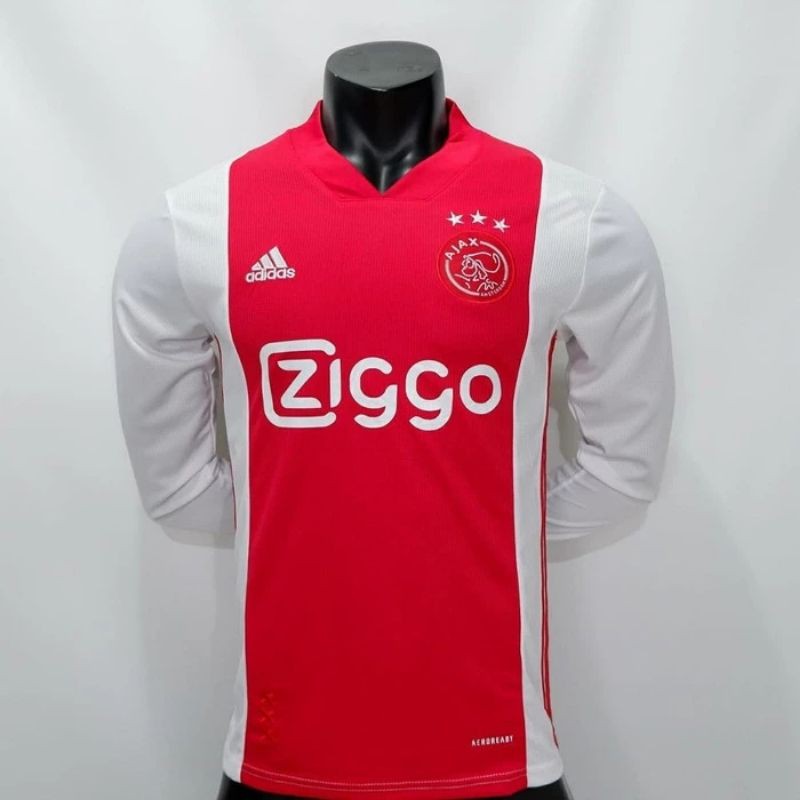JERSEY BOLA AJAX AMSTERDAM HOME LONGSLEEVE IMPORT GRADE ORI