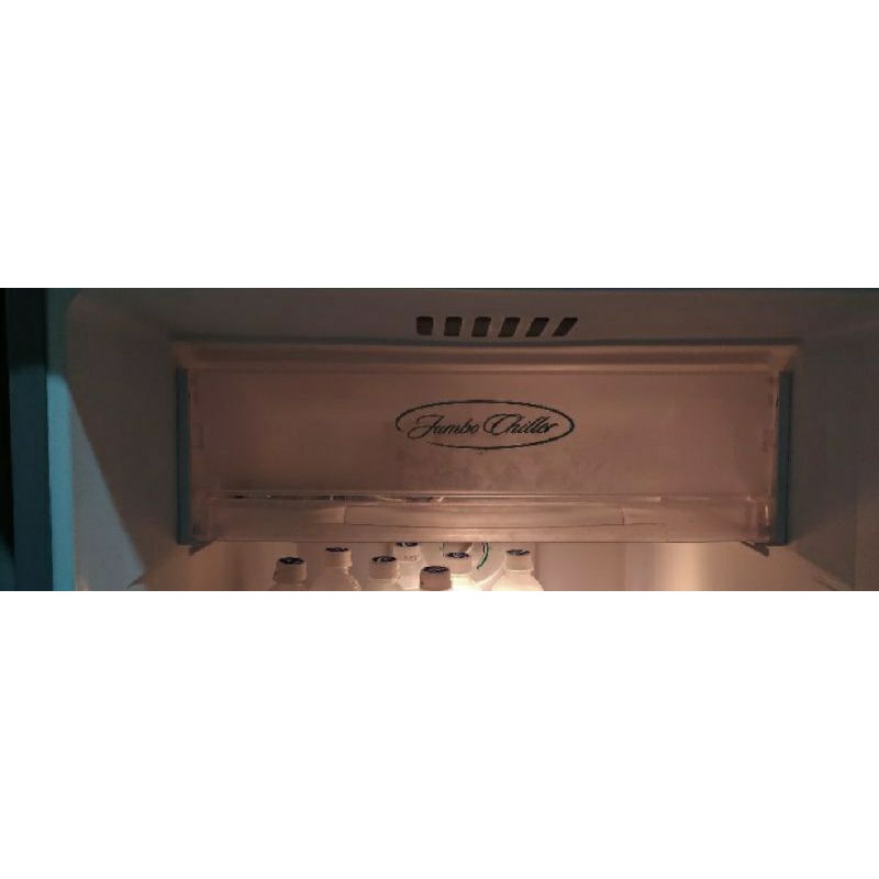 Jumbo chiller penutup rak ikan kulkas 2 pintu polytron PR21 series original