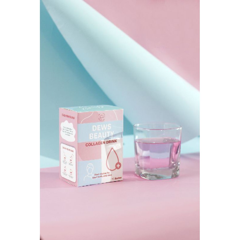 Collagen Drink by dews beauty NEWS (isi 15 sachet)