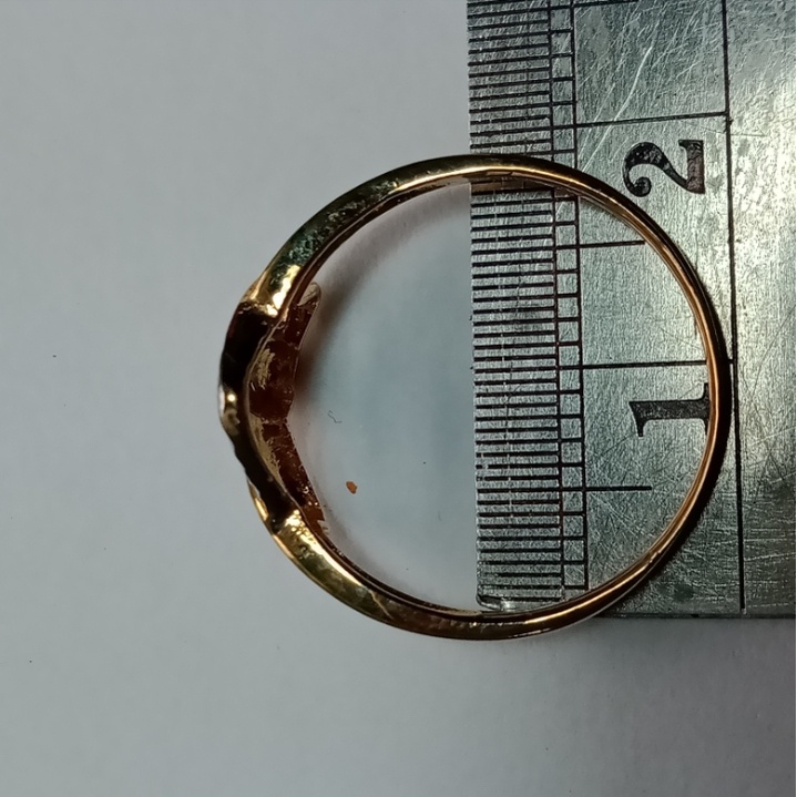 Cincin Emas 17K - 1.9 gr Kadar 750 - 709