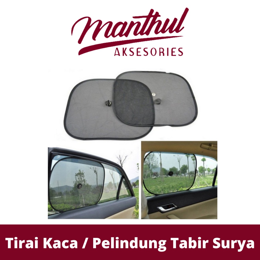 Sun Heat Protector Shade Tabir Surya Jendela Pelindung Panas Matahari