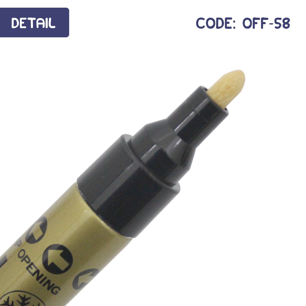 SPIDOL EMAS PERMANENT SNOWMAN SPIDOL GOLD MARKER GP-12- OFF-58