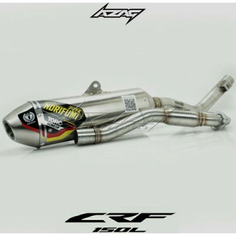 KNALPOT NORIFUMI TORC BORE UP CRF 150 L ORIGINAL