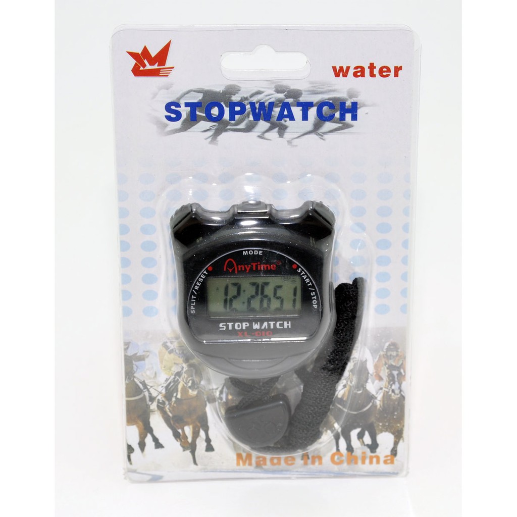 VOM Stopwatch Anytime XL-010 Date &amp; Time - 0199