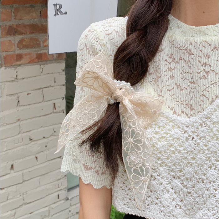 Ikat Rambut Korea Karet Rambut Scrunchies Premium Pita Norio