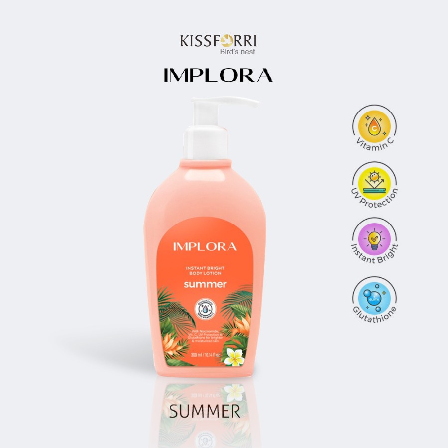 IMPLORA NEW INSTANT BRIGHT BODY LOTION