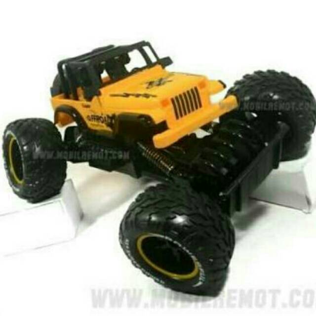 MAINAN R/C 4X4 JEEP ROCK CRAWLER  1:12