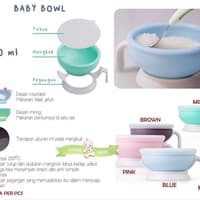 Monee Baby Silicone Bowl Magkuk Makan Bayi