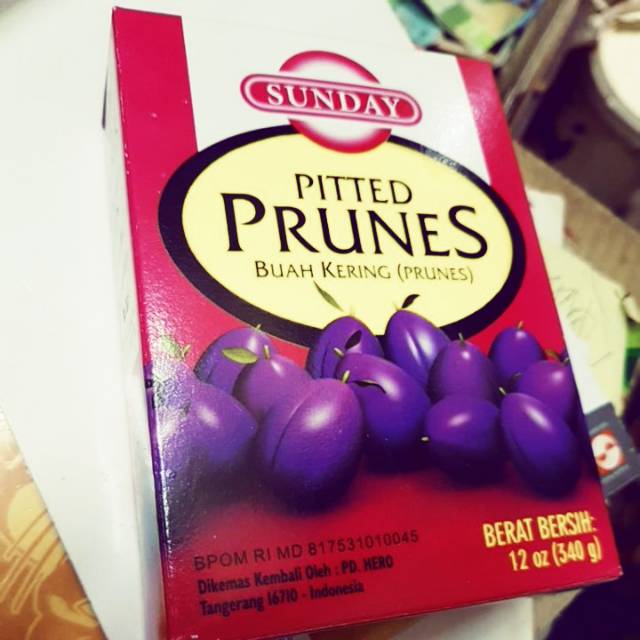 

SUNDAY PITTED PRUNES 340GR