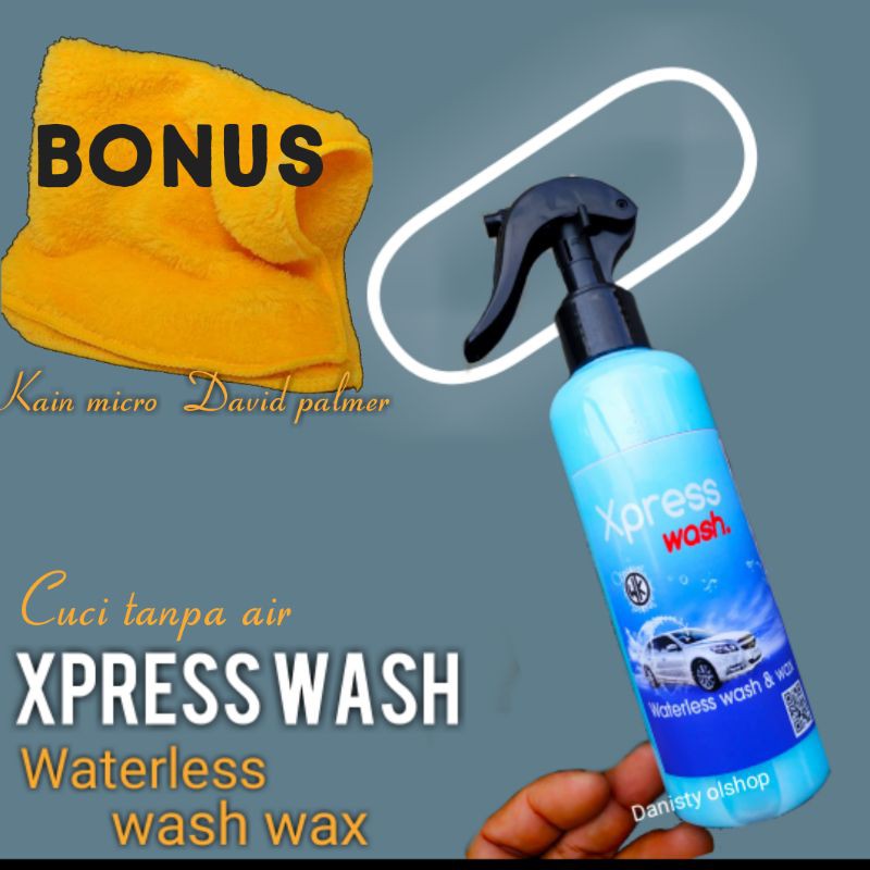 Pembersih mobil / motor  tanpa air /xpress wash/Wk/waterless
