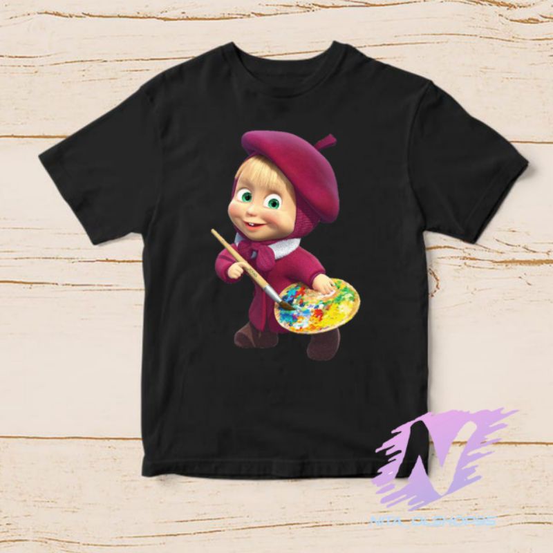 kaos anak marsa baju kaos anak masha