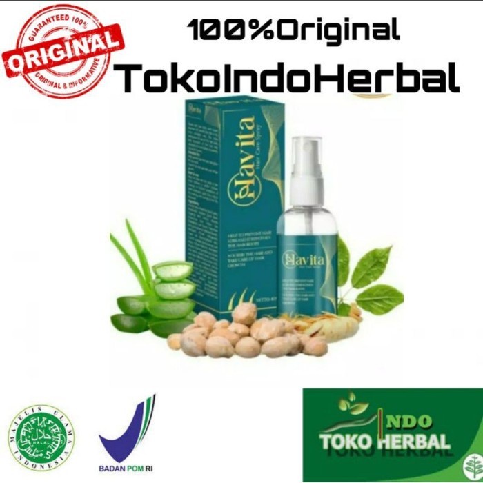 Havita Spray Penumbuh Rambut Vitamin Penumbuh Rambut Herbal Alami