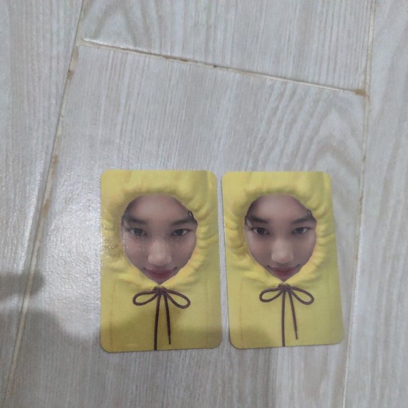 EXO Kai Jongin banana Welcome kit Welkit 2020 photocard pc offcial set