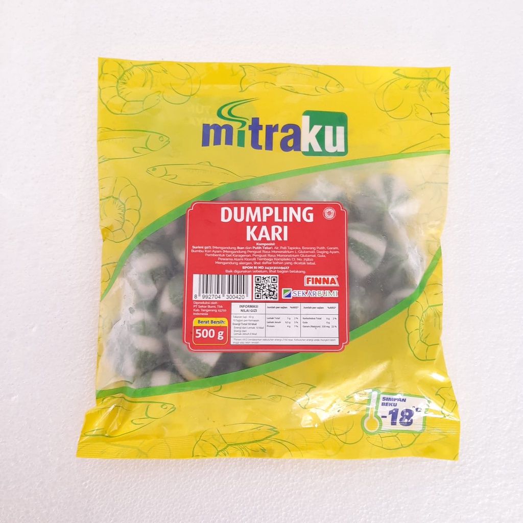 Mitraku Dumpling Kari 500 Gram