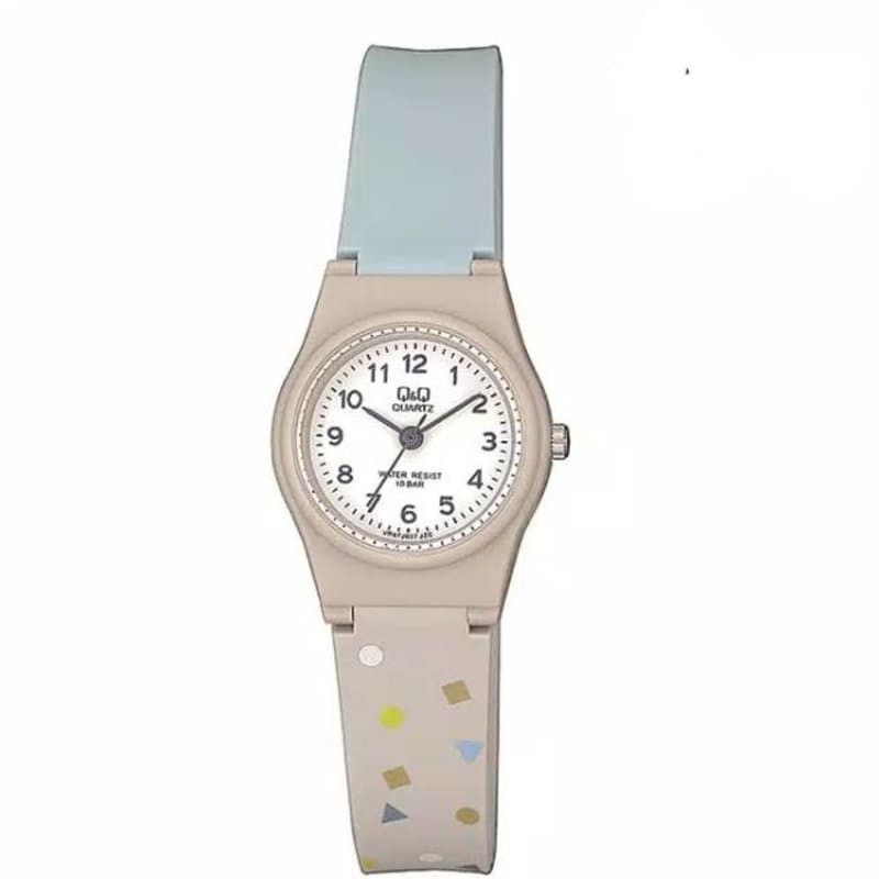 Q&amp;Q ORIGINAL QQ QNQ VP47 VP47J VP47J031Y JAM TANGAN WANITA TAHAN AIR TALI KARET